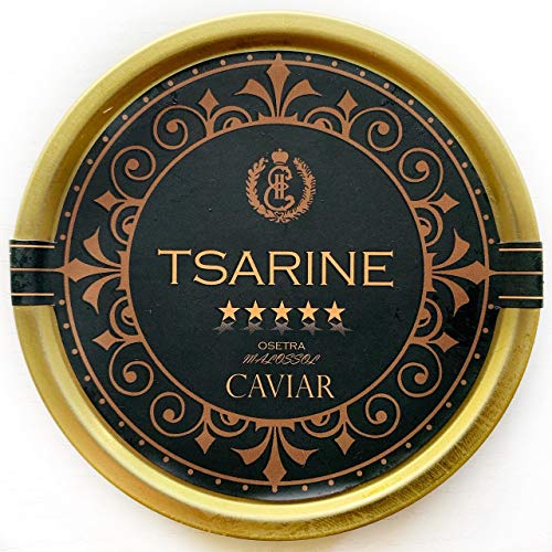 30g Black Sturgeon Caviar | Siberian Sturgeon | Acipenser Baerii | Fish Caviar | Malossol Caviar | Чёрная икра | Brand - TSARINE Caviar | Express refrigerated delivery