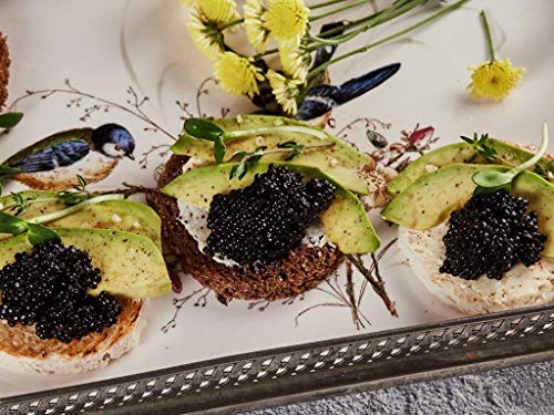 30g Black Sturgeon Caviar | Siberian Sturgeon | Acipenser Baerii | Fish Caviar | Malossol Caviar | Чёрная икра | Brand - TSARINE Caviar | Express refrigerated delivery