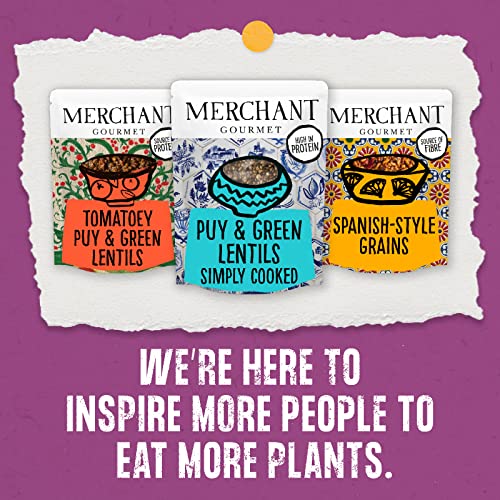 Merchant Gourmet Glorious Grains with Red Rice & Quinoa - Pack of 6 x 250 g Ready-to-eat Pouches