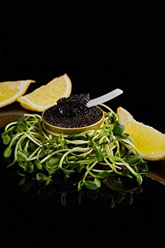 30g Black Sturgeon Caviar | Siberian Sturgeon | Acipenser Baerii | Fish Caviar | Malossol Caviar | Чёрная икра | Brand - TSARINE Caviar | Express refrigerated delivery