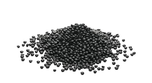 Organic Black Beluga Lentils 1kg - Great for Stews, Curries, Tacos, Soups, Superfood, Certified Organic