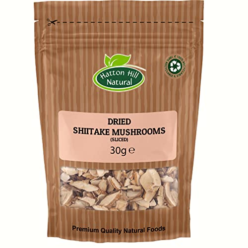 Dried Sliced Shiitake Mushrooms 30g by Hatton Hill