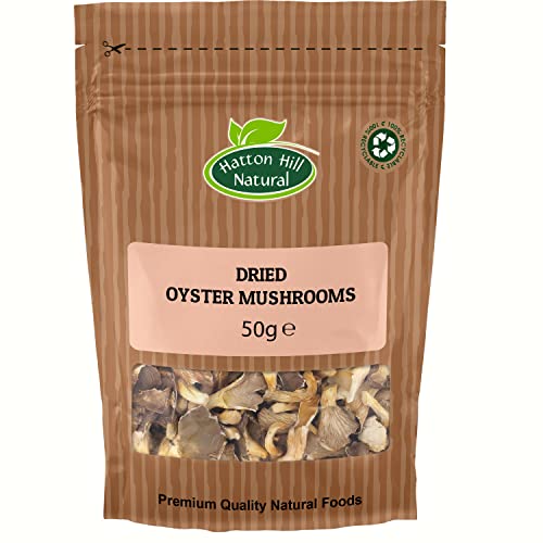 Dried Oyster Mushrooms 50g by Hatton Hill - Free UK Delivery