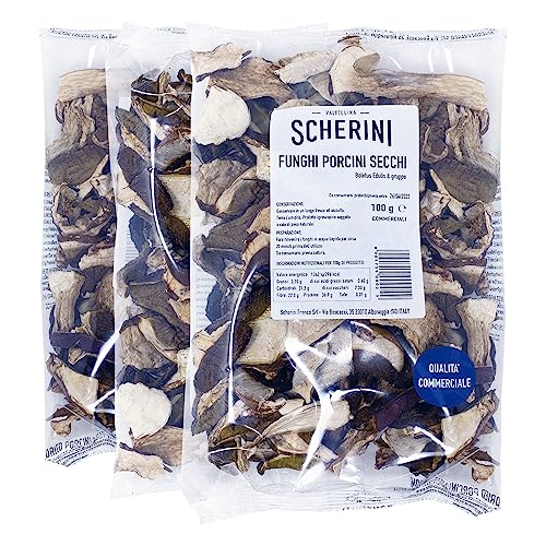 Porcini Mushroom Dried 1st Quality Packaged in Italy - 300g/0,66lb/10,58oz