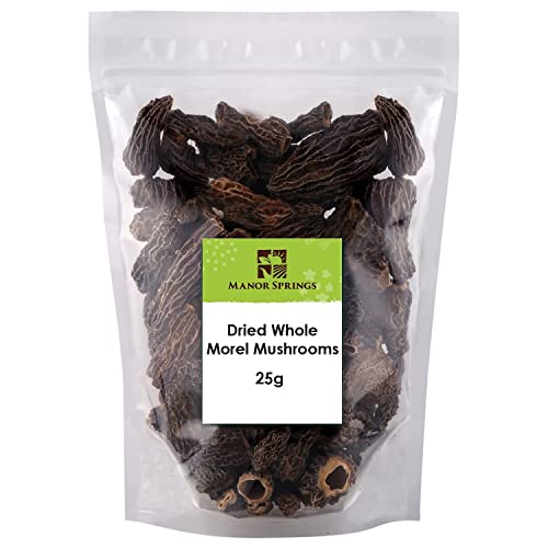 Dried Morel Mushrooms 25g by Manor Springs