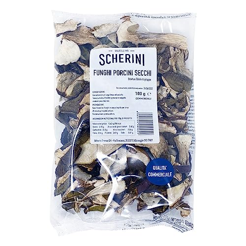 Porcini Mushroom Dried 1st Quality Packaged in Italy - 300g/0,66lb/10,58oz