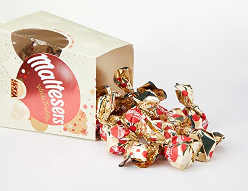 Maltesers White Chocolate Truffles Gift Box, Chocolate Gift, 200g