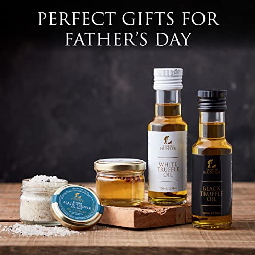 TruffleHunter - Essential Truffle Collection Gift Set - Black & White Truffle Oil, Sea Salt, Truffle Honey