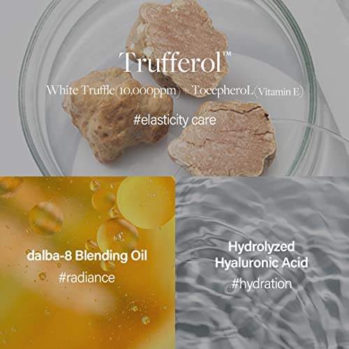 d'Alba Italian White Truffle Double Layer Revitalizing Serum, 100hr hydration serum, 2 in 1 double solution serum, glow and long-lasting moisture serum