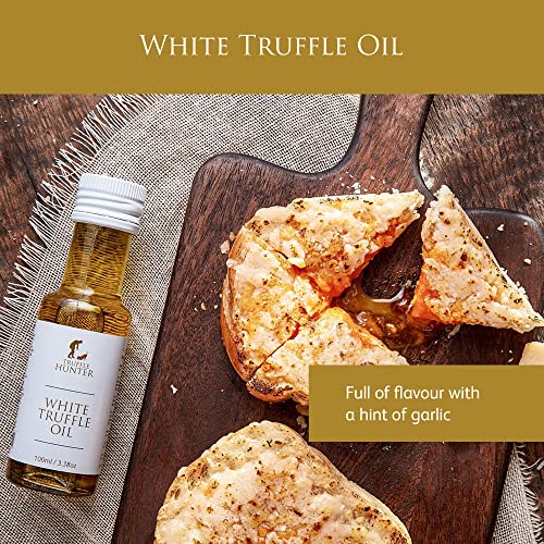 TruffleHunter - Essential Truffle Collection Gift Set - Black & White Truffle Oil, Sea Salt, Truffle Honey