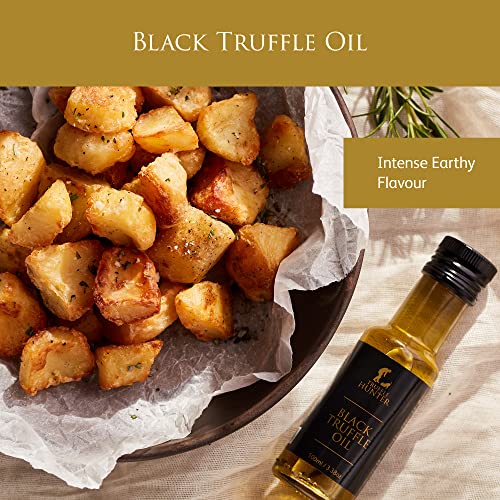 TruffleHunter - Essential Truffle Collection Gift Set - Black & White Truffle Oil, Sea Salt, Truffle Honey