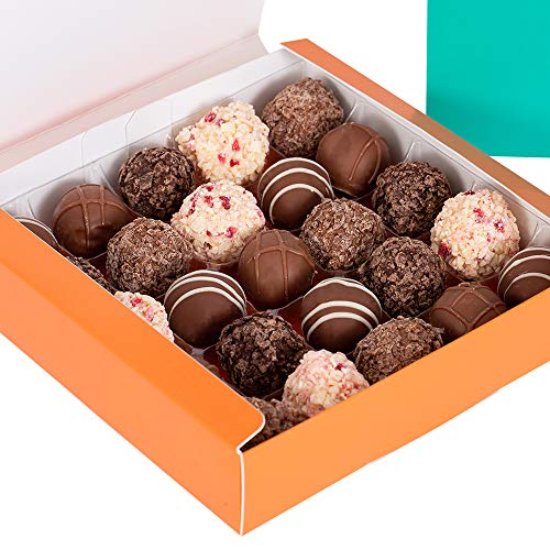 Montezuma's The Grand, Milk, White & Dark Chocolate Truffle Collection Box, Medium Contains 25 Truffles, Gluten Free, 350g Box