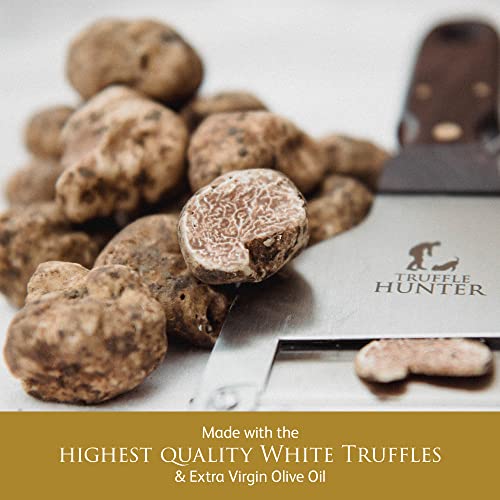 TruffleHunter - White Truffle Oil - Extra Virgin Olive Oil for Cooking & Seasoning - 250 ml