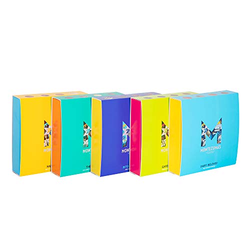 Montezuma's The Grand, Milk, White & Dark Chocolate Truffle Collection Box, Small Contains 16 Truffles, Gluten Free, 220g Box