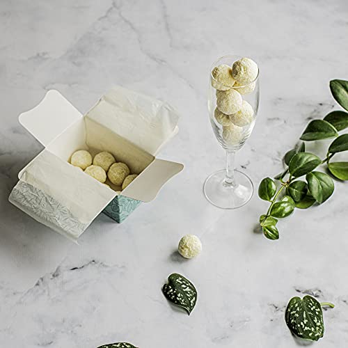 Martin's Chocolatier Chocolate Ballotin 200g | White Champagne Truffles | Handmade Chocolate Gift Box