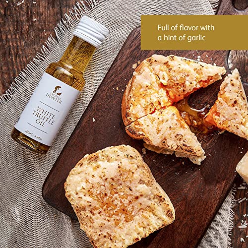 TruffleHunter - White Truffle Oil - Extra Virgin Olive Oil for Cooking & Seasoning - 100 ml