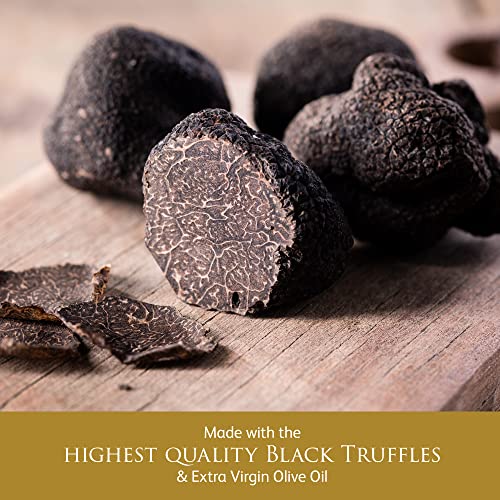 TruffleHunter - Black Truffle Oil - Extra Virgin Olive Oil for Cooking & Seasoning - 100 ml