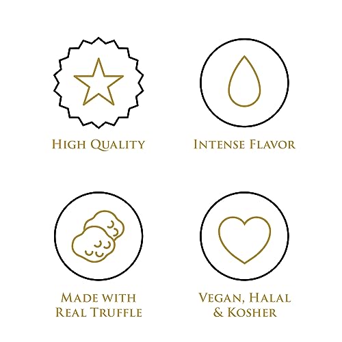 TruffleHunter - English, Black & White Truffle Oil Set - Extra Virgin Olive Oil & Cold-Pressed Rapeseed Oil - 100ml x 3