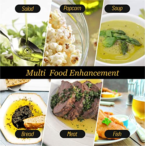 Lieber’s Black Truffle Oil 250ml Glass Bottle | Premium Truffle Oil for Cooking, Salad Dressing, Seasoning, Marinade, Garnish, This Black Truffle In Oil Is Kosher, Vegan, Vegetarian & Gluten Free