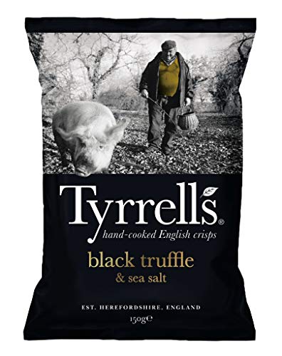 Tyrrells Black Truffle & Sea Salt Sharing Crisps 150g