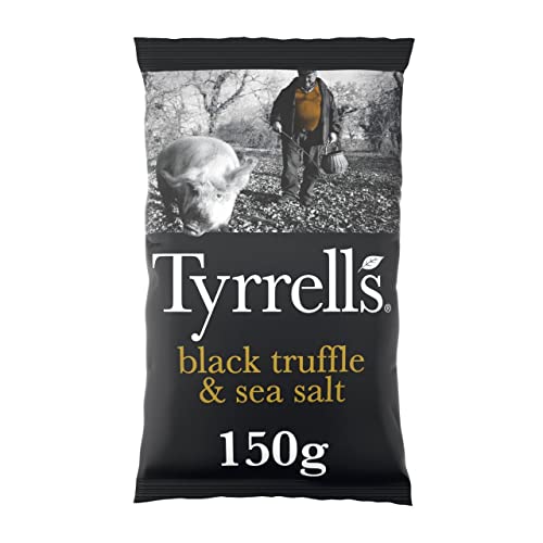 Tyrrells Black Truffle & Sea Salt Sharing Crisps 150g