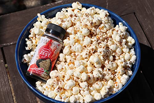 Sabatino Tartufi Truffle Zest Seasoning, Hot, The Original All Natural Gourmet Truffle Powder, Plant Based, Vegan and Vegetarian Friendly, Kosher, Low Carb, Keto, Non-Gmo Project Certified, 50 gram