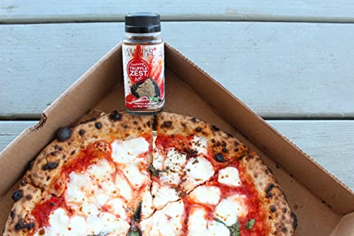 Sabatino Tartufi Truffle Zest Seasoning, Hot, The Original All Natural Gourmet Truffle Powder, Plant Based, Vegan and Vegetarian Friendly, Kosher, Low Carb, Keto, Non-Gmo Project Certified, 50 gram