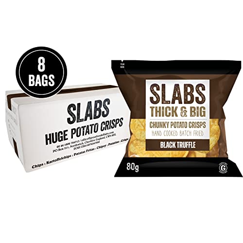 SLABS Black Truffle 80g bag (Multipack of 8 bags)