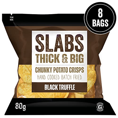 SLABS Black Truffle 80g bag (Multipack of 8 bags)
