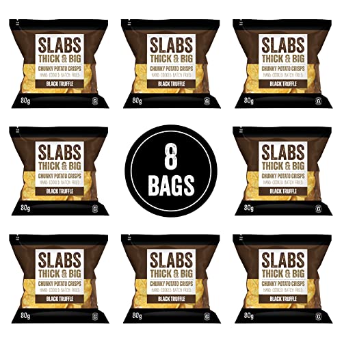 SLABS Black Truffle 80g bag (Multipack of 8 bags)