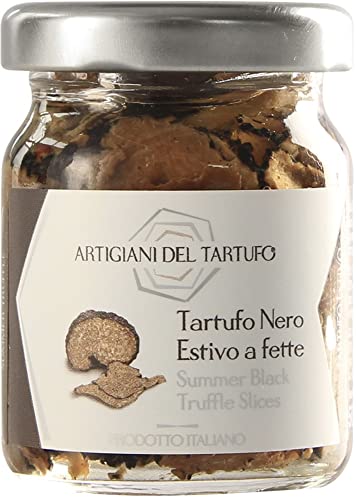 Artigiani del Tarfufo - Black Summer Truffle Slices (85g) | Gourmet Italian Truffle Carpaccio