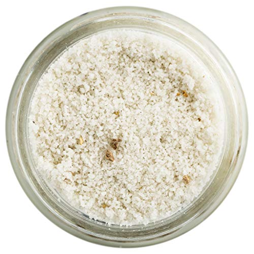 Zest & Zing White Truffle Sea Salt (with Real White Truffle), 50g- Gourmet Luxury Ingredients By Fresher, convenient, stackable Spice Jars.