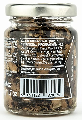 Artigiani del Tarfufo - Black Summer Truffle Slices (85g) | Gourmet Italian Truffle Carpaccio