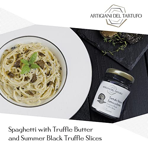 Artigiani del Tarfufo - Black Summer Truffle Slices (85g) | Gourmet Italian Truffle Carpaccio