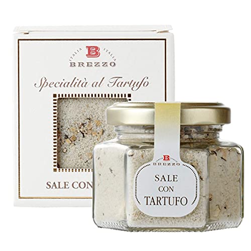 Black Truffle Salt in an Elegant Box Ideal for a Gift 80 g