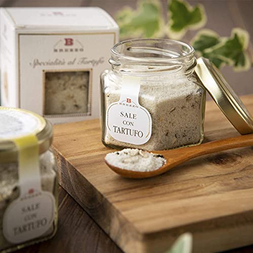 Black Truffle Salt in an Elegant Box Ideal for a Gift 80 g