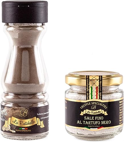 La Rustichella Fine Salt and Truffle Powder Set, 400 g
