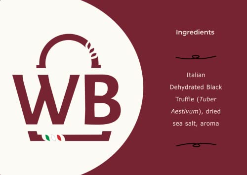 TerraSanpietrese - Truffle Salt - Italian Black Truffle and Sea Salt - 100gr