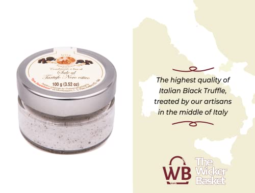 TerraSanpietrese - Truffle Salt - Italian Black Truffle and Sea Salt - 100gr