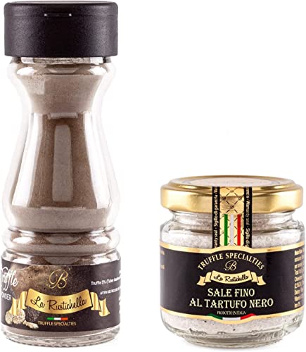La Rustichella Fine Salt and Truffle Powder Set, 400 g