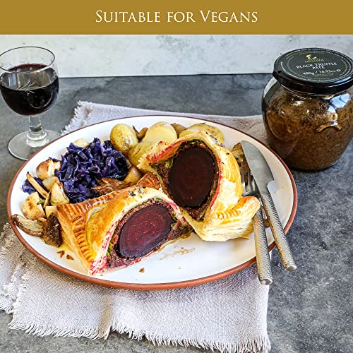 TruffleHunter - Black Truffle Pate - Preserved Truffles with Porcini Mushrooms - Bread Spread 170g