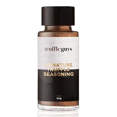 Truffle Guys Signature Truffle Dust 65g, Black Truffle Seasoning in Shaker Jar, All Natural Gourmet Truffle Powder, Vegan and Vegetarian Friendly, Low Carb, Non-Gmo