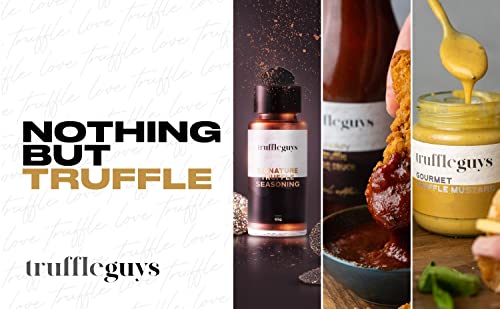 Truffle Guys Signature Truffle Dust 65g, Black Truffle Seasoning in Shaker Jar, All Natural Gourmet Truffle Powder, Vegan and Vegetarian Friendly, Low Carb, Non-Gmo