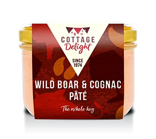 Cottage Delight - Wild Boar & Cognac Pâté - 190g, Brown