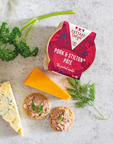 Cottage Delight - Pork & Stilton Pâté - 180g, Brown