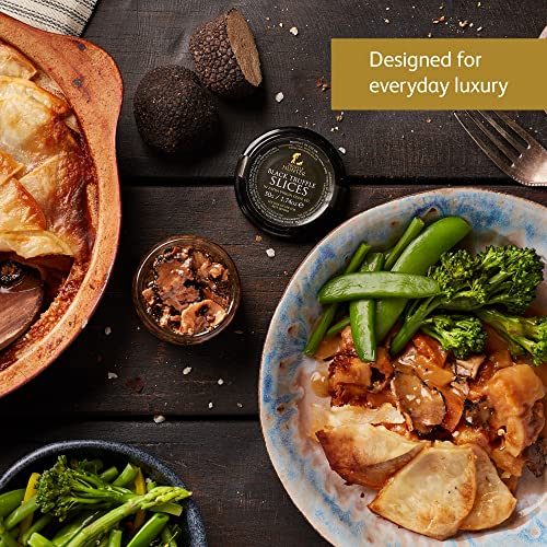 TruffleHunter - Black Truffle Slices - Preserved Truffles in Extra Virgin Olive Oil - 50g