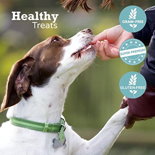 Drool Pet Products 100% Pure Dried Fresh Meat Rabbit Goat & Goose Triple Pack Meaty Strips for dogs 3 x 150g Air-Dried Nibbles Dog Chews for Dogs & Puppies