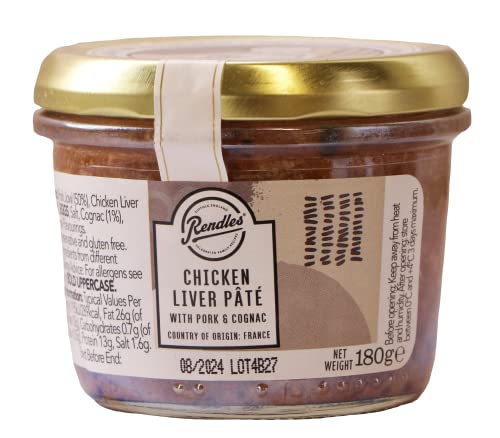 Rendles - Chicken Liver Pate with Cognac, 180g