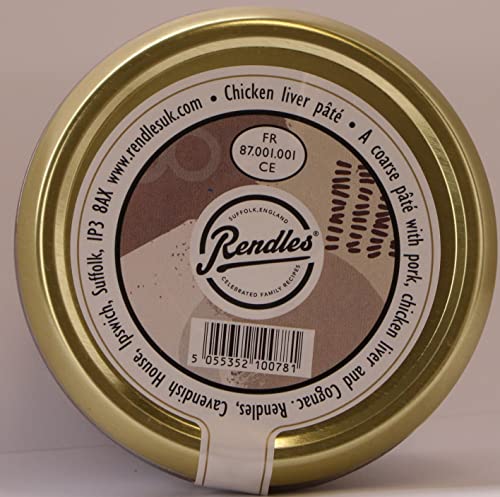 Rendles - Chicken Liver Pate with Cognac, 180g