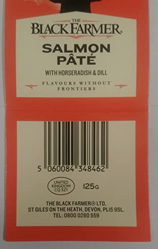 The Black Farmer | Salmon Pate with Horseradish and Dill 110g